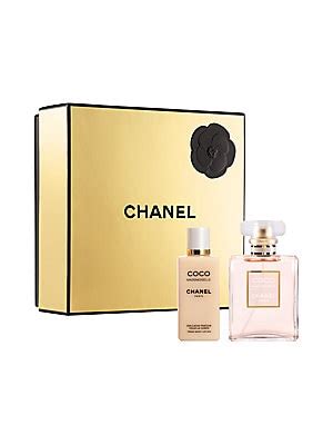 chanel sale saks|saks chanel gift set.